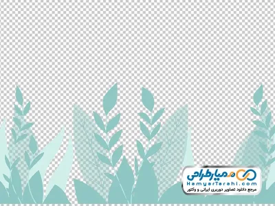 تصویر وکتوری پس زمینه برگ با فرمت png