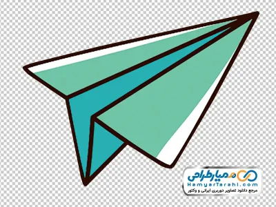 عکس وکتوری هواپیمای کاغذی
