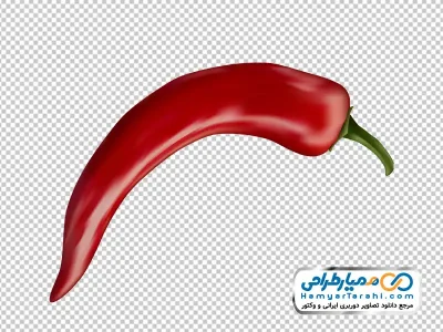تصویر png فلفل چیلی قرمز