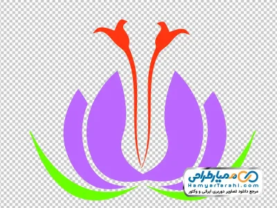 دانلود تصویر وکتوری گل زعفران