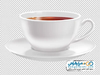 تصویر وکتوری فنجان چای با فرمت png