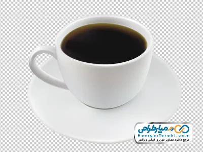 عکس بدون پس زمینه فنجان قهوه