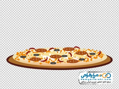 دانلود عکس وکتوری پیتزا