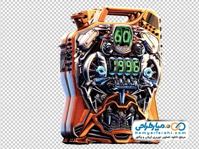 دانلود تصویر وکتوری قوطی روغن ماشین با فرمت png