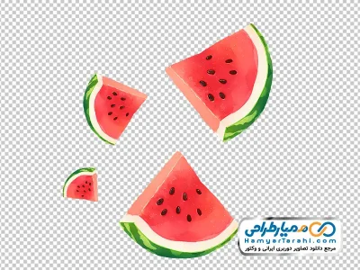 دانلود تصویر وکتوری برش های هندوانه