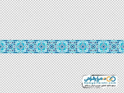 عکس پترن خطی با نقوش سنتی با فرمت png