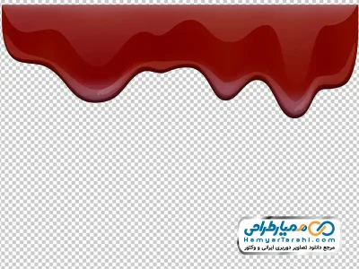 فایل تصویر png آب شدن شکلات