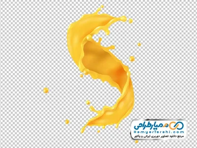 تصویر وکتوری پاشش میوه