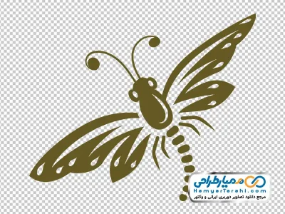 آیکون سنجاقک با فرمت png