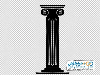 تصویر آیکون ستون یونانی با فرمت png