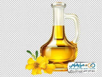 تصویر png شیشه روغن زیتون