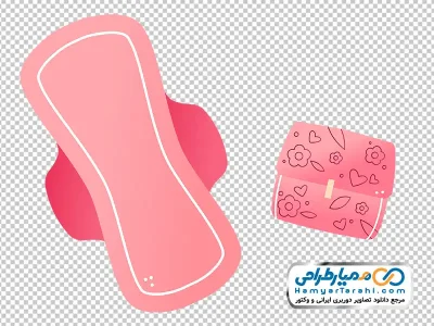 تصویر png پد بهداشتی