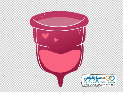 تصویر png کاپ قاعدگی