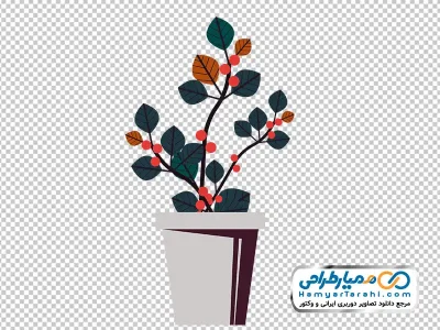 عکس وکتوری با کیفیت گیاه آپارتمانی در گلدان