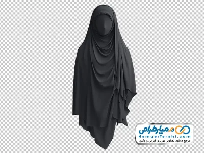 تصویر وکتوری حجاب بانوان با فرمت png