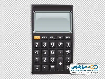 تصویر وکتوری ماشین حساب