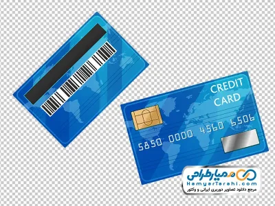 تصویر وکتوری کارت اعتباری با فرمت png