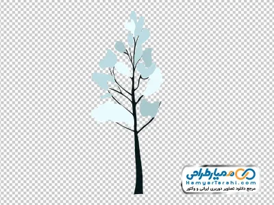 آیکون درخت زمستانی با فرمت png