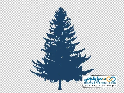 آیکون درخت کاج با فرمت png