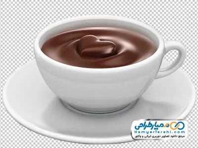 دانلود تصویر وکتوری فنجان شکلات داغ