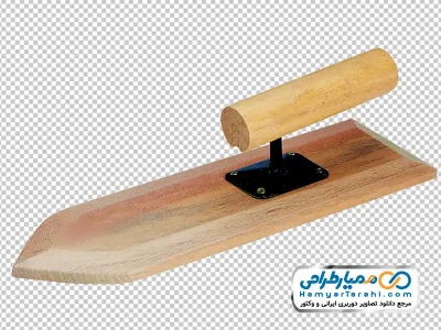 تصویر با کیفیت ماله چوبی با فرمت png