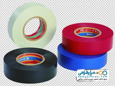 تصویر با کیفیت چسب برق با فرمت png