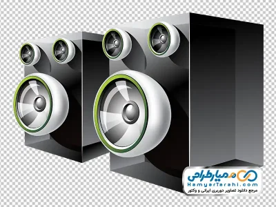 تصویر وکتوری اسپیکر با فرمت png