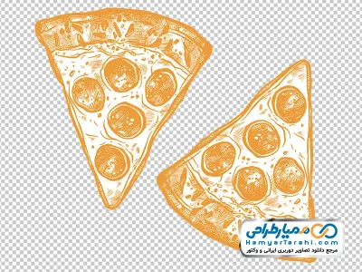 آیکون برش پیتزا