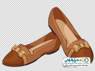 عکس وکتوری کفش زنانه راحتی با فرمت png