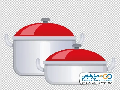دانلود عکس وکتوری قابلمه و ماهیتابه