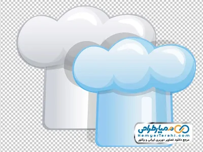 تصویر وکتوری کلاه آشپزی با فرمت png