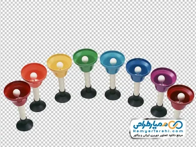 عکس با کیفیت زنگوله های دستی دیاتونیک