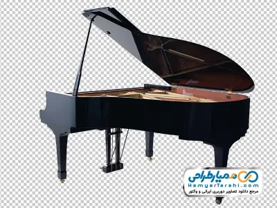 تصویر با کیفیت پیانو با فرمت png