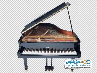 تصویر پیانو با فرمت png