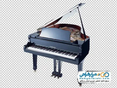 عکس با کیفیت پیانو یاماها با فرمت png