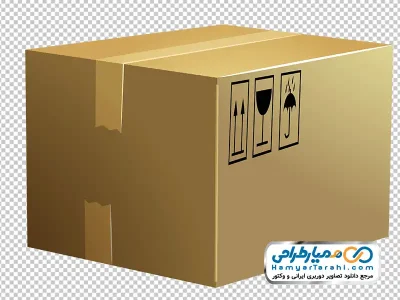 دانلود عکس وکتوری جعبه کارتنی بزرگ