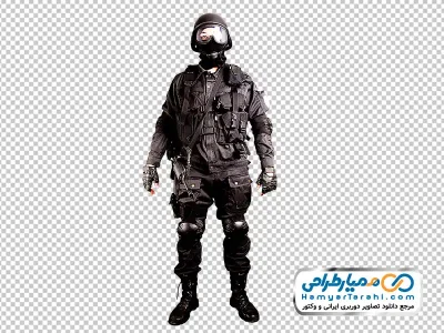تصویر png مامور ضد شورش