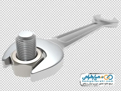 تصویر png آچار و پیچ