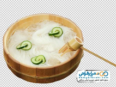 عکس با کیفیت نودل سومن ژاپنی با فرمت png