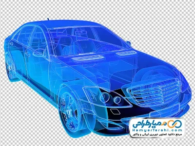 وکتور مدل سه بعدی ماشین