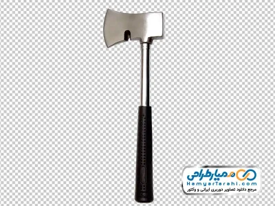 دانلود تصویر با کیفیت تبر با دسته فلزی