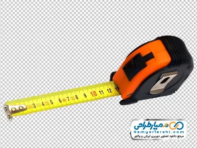 تصویر با کیفیت متر فلزی