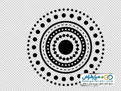 دانلود آیکون نقوش سنتی دایره ای با فرمت png