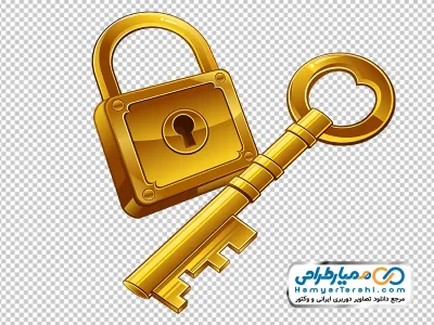 دانلود عکس وکتوری قفل و کلید