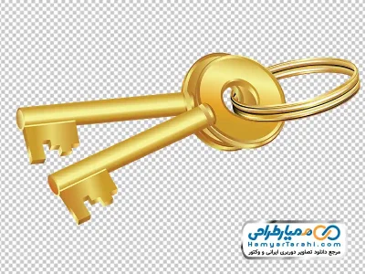 دانلود عکس وکتوری کلید طلایی قدیمی