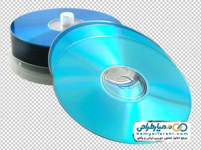 دانلود عکس دوربری CD خام با جعبه