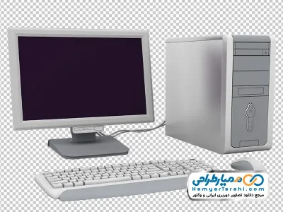 تصویر وکتوری سیستم کامپیوتری با فرمت png
