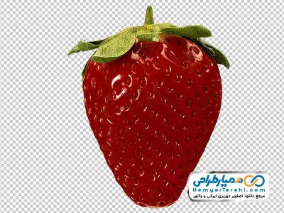 عکس توت فرنگی با فرمت png