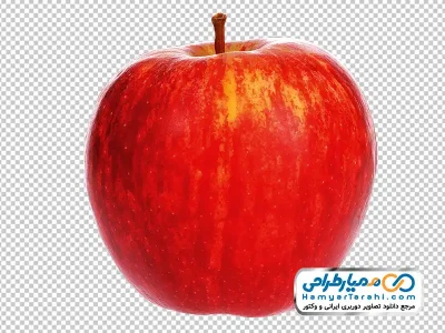 تصویر سیب درختی قرمز با فرمت png