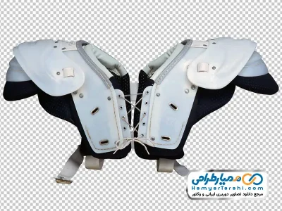 تصویر با کیفیت پد شانه فوتبال بزرگسالان با فرمت png